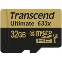 Transcend microSDHC 633x Ultimate 32GB Class 10 UHS-I U3 (TS32GUSDU3)