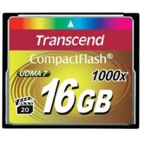 Transcend Ultimate Compact Flash 16GB 1000x (TS16GCF1000)