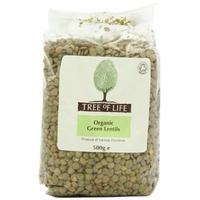 Tree Of Life Organic Lentils - Green (500g x 6)