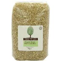 Tree Of Life Organic Rice - Brown Short Grain (500g x 6)