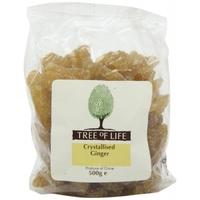 tree of life ginger crystallised 125g x 6