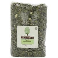 tree of life organic pumpkin seeds 125g x 6