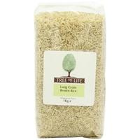 Tree Of Life Rice - Brown Long Grain (500g x 6)