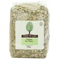 tree of life organic rye flakes 500g x 6