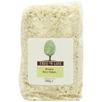 Tree Of Life Rice - Brown Flakes (500g x 6)