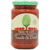 Tree Of Life Tomato & Basil Sauce - Organic (350g)