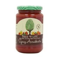 tree of life spicy arrabbiata sauce organic 350g