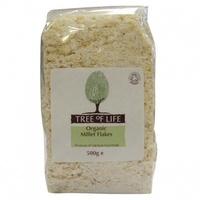 tree of life organic millet flakes 500g x 6