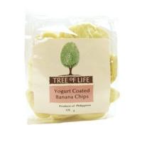 Tree Of Life Bananas - Yoghurt Coated Chips (125g x 6)