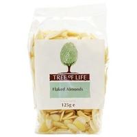 tree of life almonds flaked 125g x 6