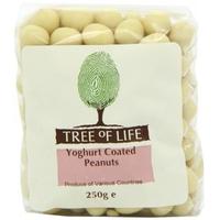 tree of life peanuts yoghurt coated 125g x 6