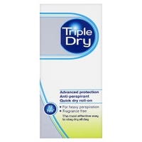 triple dry advanced protection anti perspirant quick dry roll on 50ml