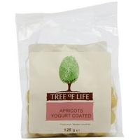 tree of life apricots yoghurt coated 125g x 6