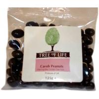 Tree Of Life Peanuts - Carob Coated (125g x 6)