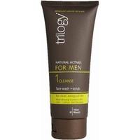 Trilogy Men Face Wash &amp; Scrub 150ml