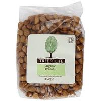 tree of life org paleskin peanuts 25 pack 250g x 6