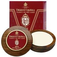 truefitt hill 1805 luxury shaving soap in wooden bowl 99g