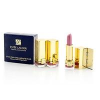 Travel Exclusive 3 Pure Color Long Lasting Lip Jewels: 3x Mini Lipstick (#16 Candy #17 Rose Tea #18 Bois De Rose)\