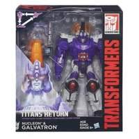 Transformers Generations - Voyager Class - Nucleon & Galvatron Figures