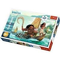 Trefl 15334 "Vaiana Moana On The Wave" Puzzle (160-Piece)