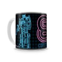 transformers optimus prime neon mug