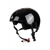 Triple 8 Brainsaver Dual Certified Helmet - Black Gloss