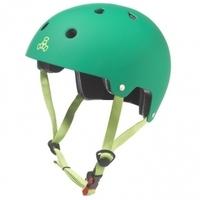 Triple 8 Brainsaver Dual Certified Helmet Kelly Green