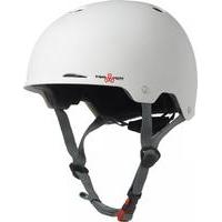 Triple 8 Gotham Helmet - White Rubber