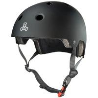 triple 8 brainsaver helmet all black