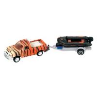 Truck With Trailers Playset