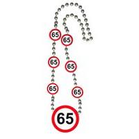 Traffic Sign 65th Necklace