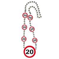 Traffic Sign 20th Necklace