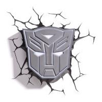 Transformers 3D Autobot Shield Wall Light
