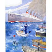 Traffic Control on the High Seas 1000 Piece Punch Magazine Jigsaw Puzzle
