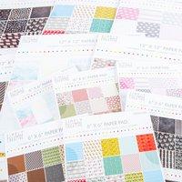 Trimcraft Simply Creative 6x6 and 12x12 Paper Pad Bundle - Complete Collection 408909