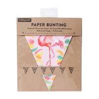 tropical paper bunting 10m