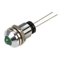 truopto l 53gd 5mm green led prominent chrome