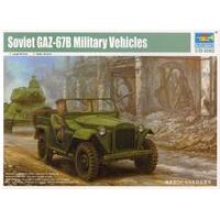 Trumpeter 1:35 Soviet Gaz-67b Military Vehicles Model Kit