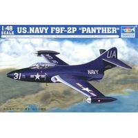 Trumpeter 1:48 - Grumman F9f-2p Panther Us Navy