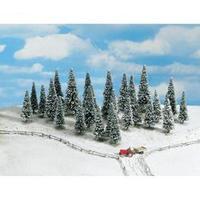 Tree set Height (min.): 60 mm Max. height: 150 mm NOCH 26428 Pure white 10 pc(s)