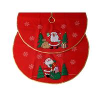 Tree Skirt Red Decorated 2 Designs 36\