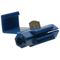 TruConnect Snap On Wire Connector 18-14 AWG Blue