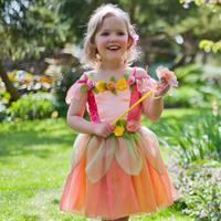 Travis Designs Peach Melba Fairy Dress 6 - 8 years