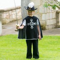 Travis Designs Accessory Set Musketeer Dress black and silver 3 - 5 years