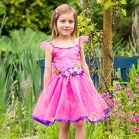 Travis Designs Flower Fairy Cerise Dress 3 - 5 years