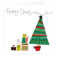 Tree & Gifts Christmas Card