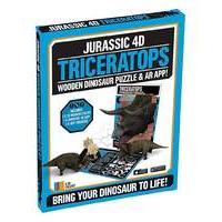 Triceratops 4D Wooden Jigsaw Puzzle