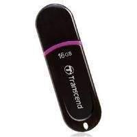 Transcend Jetflash 300 16gb Flash Drive Usb 2.0 (black/purple)