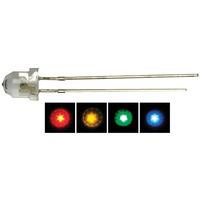 truopto osy5rsedd1a 48mm 33v flashing yellow led diamond lens