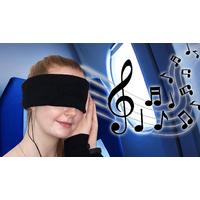 travel eye mask with built in headphones
